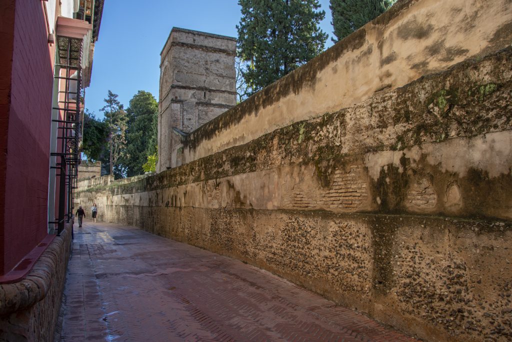 Callejón del Agua en el barrio de Santa Cruz de Sevilla