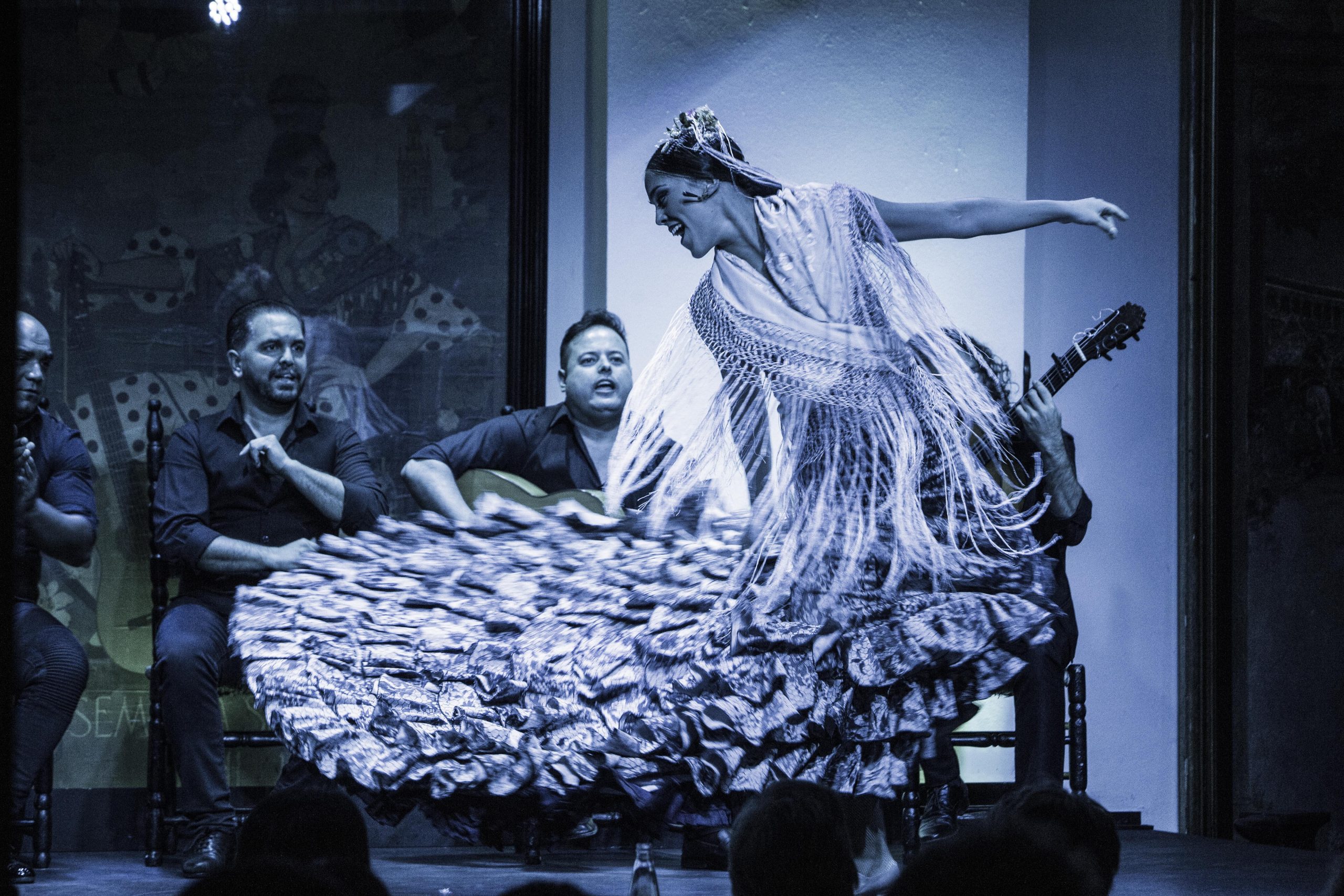 Espectáculo de flamenco en el Tablao El Arenal de Sevilla