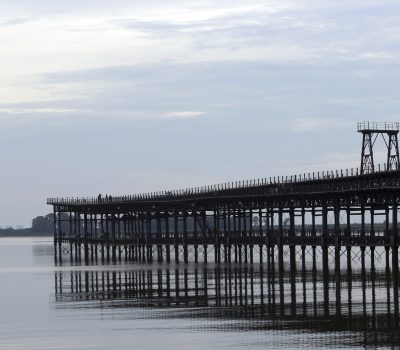 Muelle del Tinto en la ciudad de Huelva