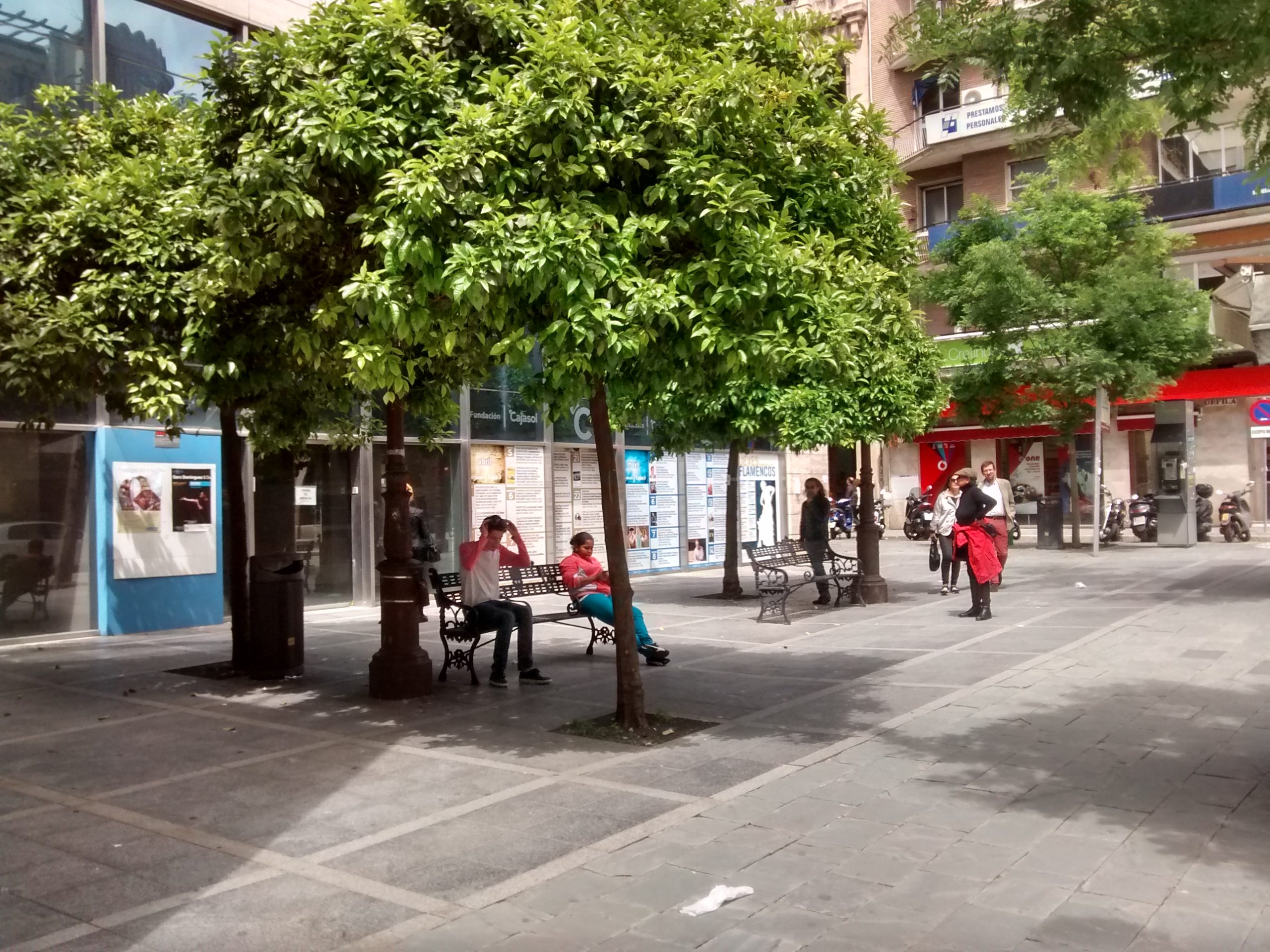 Rincón del centro histórico de Sevilla