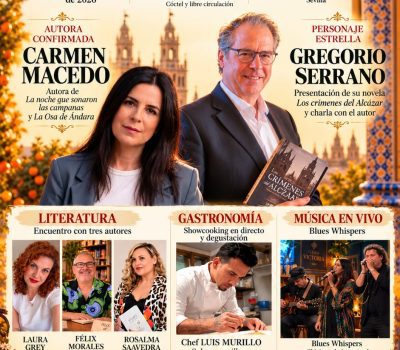 Cartel de Otoño en Sevilla: literatura, gastronomía y música en Club Victoria el 8 de noviembre de 2026